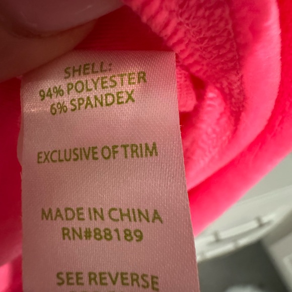 Lilly Pulitzer Pullover Zip Up Hooded Jacket XS - Picture 5 of 6